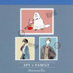 [Used] Notebook/Memo Pad - Collection Square Memo Pad "SPY×FAMILY Afternoon Tea LIVING"