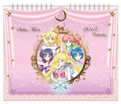 [Used] Calendar: Pretty Guardian Sailor Moon Crystal 2015 Desk Calendar