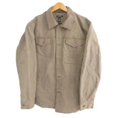 ジェイクルー J.CREW 00s OLD ダックシャツジャケット ロゴボタン 茶 ブラウン Mサイズ 1223のサムネイル