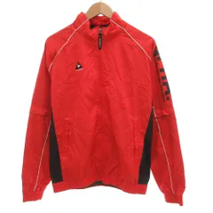 ルコックスポルティフ le coq sportif ジャケット L ジップアップ 裏地メッシュ ロゴ 赤 レッド /AE ■GY12のサムネイル