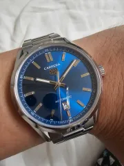 (価格修正) TAG Heuer タグ・ホイヤー カレラ オートマティック時計 (サファイア ステンドグラス)のサムネイル
