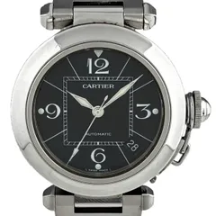 カルティエ CARTIER パシャC W31076M7 腕時計 SS 自動巻き ブラック メンズ 【中古】のサムネイル