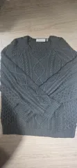 M フィアオブゴッド エッセンシャル ケーブルニット オフブラックのサムネイル