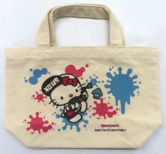 [Used] Hello Kitty Lunch Tote Bag "Splatoon 2 x Sanrio Characters"