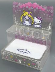 [Used] Large Storage Bag Sailor Moon & Hello Kitty Accessories Stand"Sailor Moon Eternal Movie x Hello Kitty"