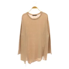 ヘザー Heather ボートネックアシンメトリートップス チュニック F ピンクベージュ /ES ■OSのサムネイル