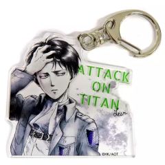 [Used] Miscellaneous Goods Levi Ackerman"WIT STUDIO Original Illustration Trading Acrylic Keychain"Attack Titan"
