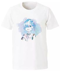 【中古】Tシャツ(キャラクター) レム Ani-Art Tシャツ ホワイト メンズLサイズ 「Re：ゼロから始める異世界生活 Memory Snow」