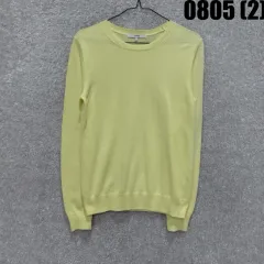 TOPTEN10 トップテン10 ラウンドネック ニット 黄色 sのサムネイル