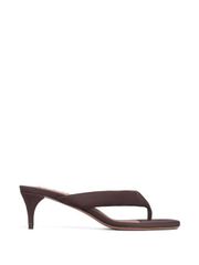 ALAÏA レザー トング サンダル 送料無料