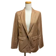 ミスティウーマン mysty woman テーラードジャケット シングル 1B M 茶 ブラウン 335-20348-0 /MZ ■GY99のサムネイル