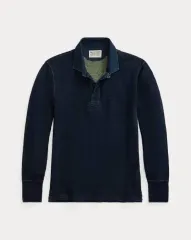 RRL Indigo フレンチテリー ラグビー シャツ XLのサムネイル