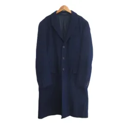 ヨウジヤマモトプールオム YOHJI YAMAMOTO POUR HOMME レギュレーションRegulation 美品 19SS ドクタージャケット コート ウールギャバジン ロング 4 ネイビーのサムネイル