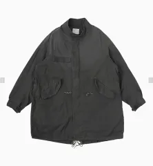 ビズビム 23AW スポット フィッシュテール パーカー グリーン 新品のサムネイル