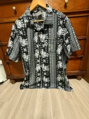 タイ ハワイアン キャンプ KARA シャツ+ハーフパンツ セットのサムネイル