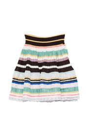 ALAÏA ストライプミニスカート 送料無料