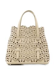ALAÏA MINA 20 レザーハンドバッグ 送料無料