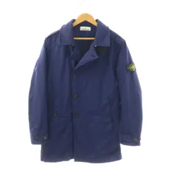 ストーンアイランド STONE ISLAND DAVID-TC 撥水加工コート ミドル丈 ワンカラー ロゴ L 紺 ネイビー 611545249 /BBのサムネイル