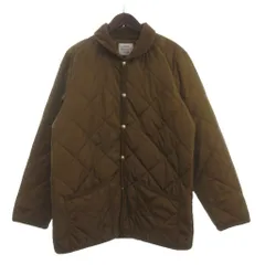 コーエン coen LIMONTA キルティングジャケット ブルゾン フラップボタン 7560-609-8127 茶 ブラウン XLのサムネイル
