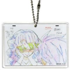 [중고]키링 甘露寺 蜜璃 원화풍 아크릴 매력 [귀멸의 칼날: 도공 마을편×ufotable DINING] 즐거운 복권 경품