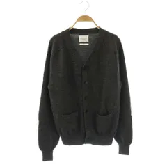 サタデーズサーフ SATURDAYS SURF NYC ウール ニット カーディガン S グレー 無地 Vネック 長袖 /OK ■OS ■ADのサムネイル