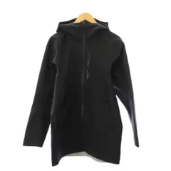 アークテリクス ARC'TERYX RALLE LONG JACKET レイルロングジャケット アウター ジップアップ フード ワンカラー ナイロン S 黒 ブラック /BBのサムネイル