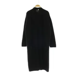 エイトン ATON ファーカシミヤロングカーディガン ニット 長袖 2 ブラック /DO ■OS ■SHのサムネイル