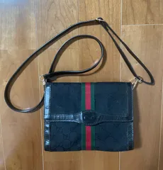 GUCCI グッチ GGキャンバス シェリーライン ショルダーバッグ オールドグッチ ヴィンテージのサムネイル