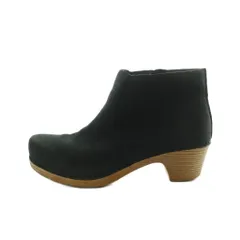 ダンスコ DANSKO ショートブーツ レザー 37 23.5-24.0cm 黒 ブラック 9302021400 /MIのサムネイル
