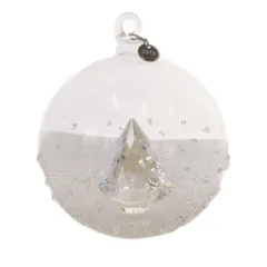 スワロフスキー SWAROVSKI 2013 クリスマスボールオーナメント クリスマスツリー クリア /YO23のサムネイル