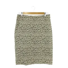 ダイアンフォンファステンバーグ DIANE von FURSTENBERG スカート 10 黒 ブラック 総柄 膝丈 タイトシルエット /AH23 ■ECA004のサムネイル