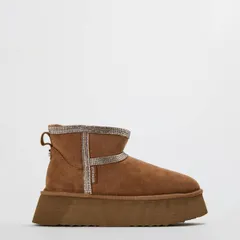 スティーブ マデン レディース シューズ ブーツ・レインブーツ Steve Madden Womens Campfire R Snug Boots Tan Suede タンのサムネイル