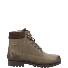 ハッシュパピー レディース シューズ ブーツ・レインブーツ Hush Puppies Annay Mid Boots Khaki カーキのサムネイル