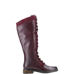 ハッシュパピー レディース シューズ ブーツ・レインブーツ Hush Puppies Rudy Long Boot Dark Red レッドのサムネイル