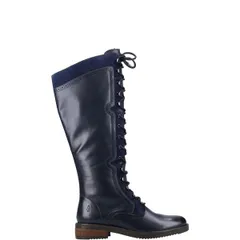 ハッシュパピー レディース シューズ ブーツ・レインブーツ Hush Puppies Rudy Long Boot Navy ネイビーのサムネイル