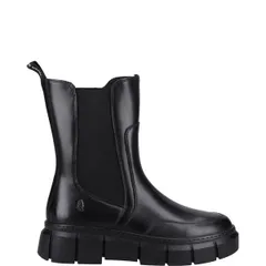 ハッシュパピー レディース シューズ ブーツ・レインブーツ アンクル Hush Puppies Fleur Ankle Boots Black ブラックのサムネイル