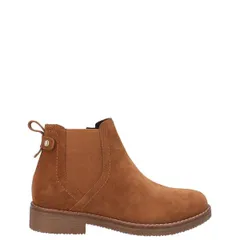 ハッシュパピー レディース シューズ ブーツ・レインブーツ Hush Puppies Maddy Wide Bootan タンのサムネイル