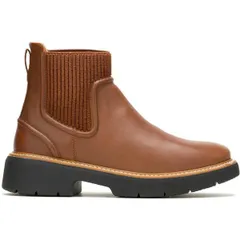 ハッシュパピー レディース シューズ ブーツ・レインブーツ アンクル Hush Puppies Jodie Ankle Boots Brown ブラウンのサムネイル