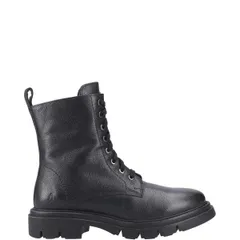 ハッシュパピー レディース シューズ ブーツ・レインブーツ レース Hush Puppies Rhea Lace Boot Black ブラックのサムネイル