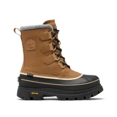 ソレル レディース シューズ ブーツ・レインブーツ レザー Sorel Womens Caribou Waterproof Leather Hiker Boots Caribou Blkのサムネイル