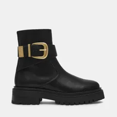 スティーブ マデン レディース シューズ ブーツ・レインブーツ Steve Madden Lexs Boot Ld99 Blk Leatherのサムネイル