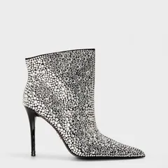スティーブ マデン レディース シューズ ブーツ・レインブーツ アンクル ヒール Steve Madden Womensentinel R Ankle Heeled Boots Rhinestoneのサムネイル
