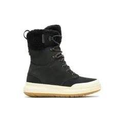 メレル レディース シューズ ブーツ・レインブーツ Merrell Womens MarquetteTal Snow Boots Black ブラックのサムネイル