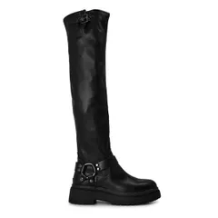 スティーブ マデン レディース シューズ ブーツ・レインブーツ Steve Madden Womens Boot Black ブラックのサムネイル