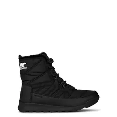 ソレル レディース シューズ ブーツ・レインブーツ レース Sorel Womens Whitney Waterproof Lace Up Snow Boots Black Quarry ブラックのサムネイル