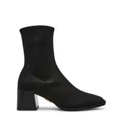 スティーブ マデン レディース シューズ ブーツ・レインブーツ アンクル ヒール Steve Madden Womens Nextstep Heeled Ankle Boot BlackBlack ブのサムネイル