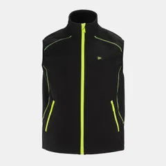 ダンロップ メンズ アウター ジャケット・ブルゾン ノースリーブ Dunlop Mens Work HiVis Reversible Sleevelessoftshell Jacket Black ブのサムネイル