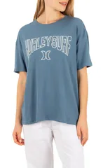 ハーレー レディース トップス シャツ グラフィック Hurley Collegiate Graphic Boyfriend TShirt OCEANVIEWのサムネイル