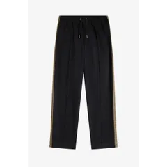 フレッドペリー メンズ ボトムス カジュアルパンツ トラックスーツ ジョガーパンツ Fred Perry Mens Closed Hem Woven Tracksuit Joggers Black 1のサムネイル