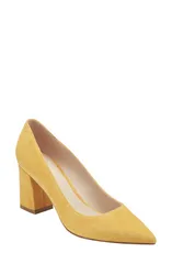 マーク・フィッシャー レディース シューズ パンプス ヒール Marc Fisher LTD Zala Block Heel Pump YEL03のサムネイル
